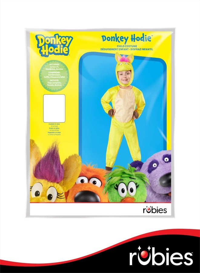 روبيز دونكي هودي: زي دونكي هودي للأطفال الصغار، للجنسين، مقاس 4T - Image 5